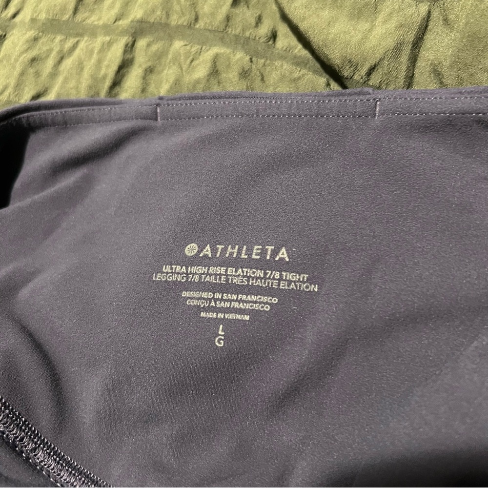 Athleta Ultra High Rise Elation 7/8 Tight - Picture 6 of 8